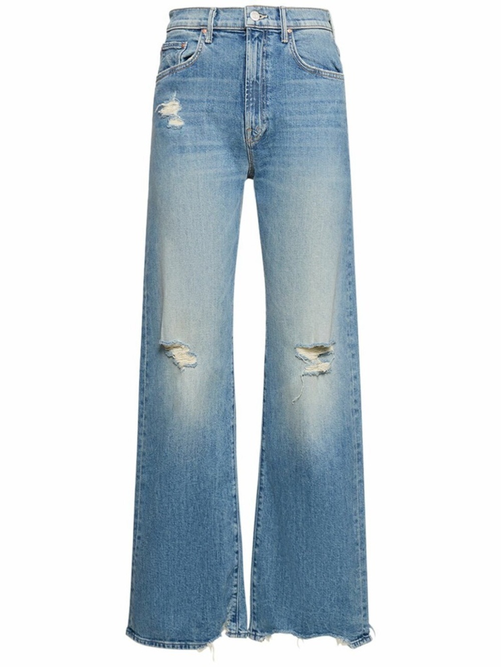 MOTHER DENIM - The Lasso Sneak Chew High Rise Jeans Size 26 - Picture 3 of 12